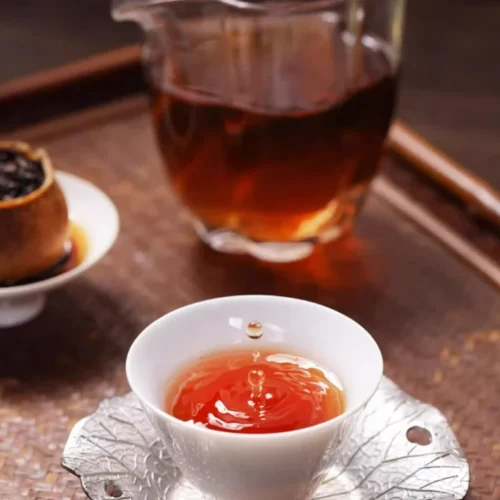 250/500g Bag of Xinhui XiaoQingGan Chenpi Pu'er Tea (Ripe Tea) - Image 6
