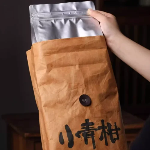 250/500g Bag of Xinhui XiaoQingGan Chenpi Pu'er Tea (Ripe Tea) - Image 8